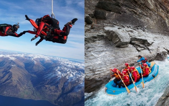 Skydiving & Raft Combo