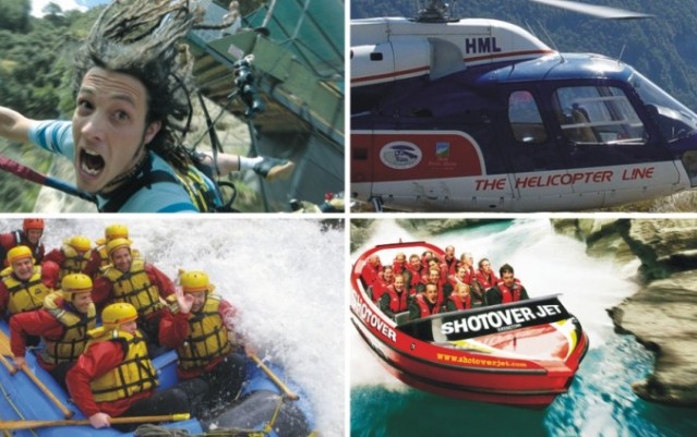 Swing Jet Heli Raft - Shotover Canyon Combo - Queenstown