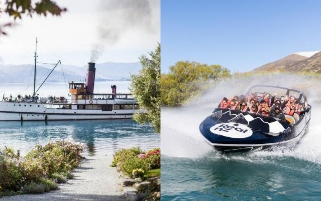 TSS Earnslaw Cruise & Jet Boat Combo