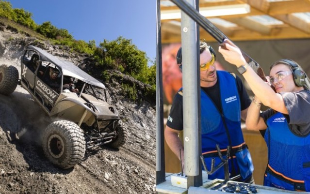 Ultimate Off Roading & Clay Target Shooting Combo