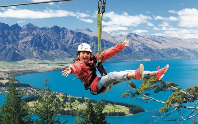 Ziplining - Ziptrek Kea Tour