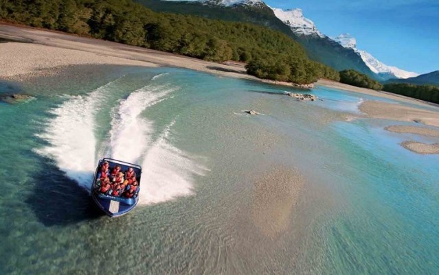 Jet boat - Dart River Wilderness Jet