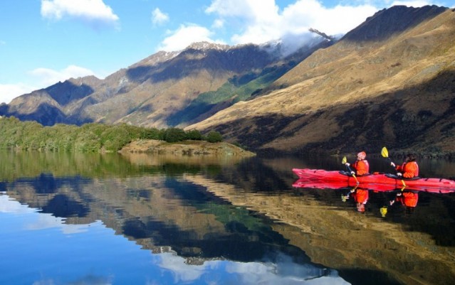 Kayaking - Moke Lake - Paddle Queenstown