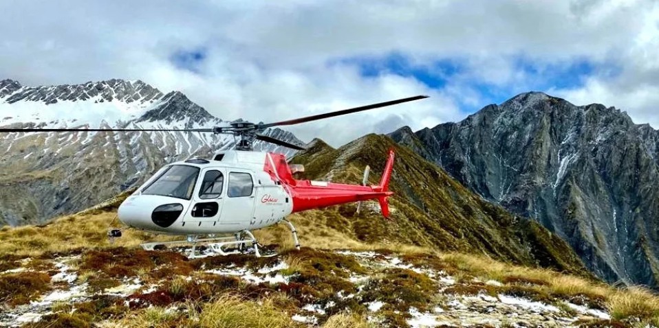Helicopter Flight - Alpine Scenic