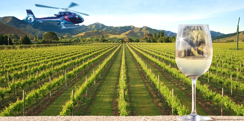 Helicopter Flight - Canterbury Winery Heli Lunch