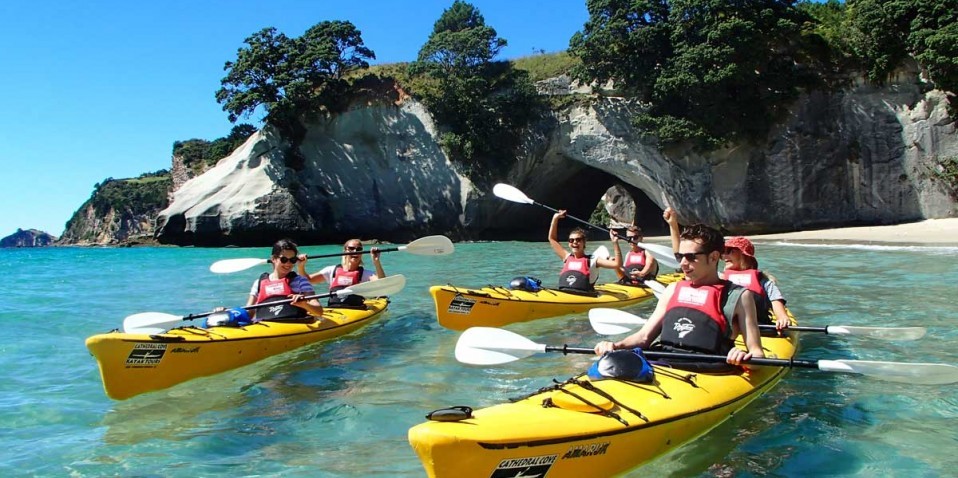 Kayaking - Cathedral Cove Kayak Tours