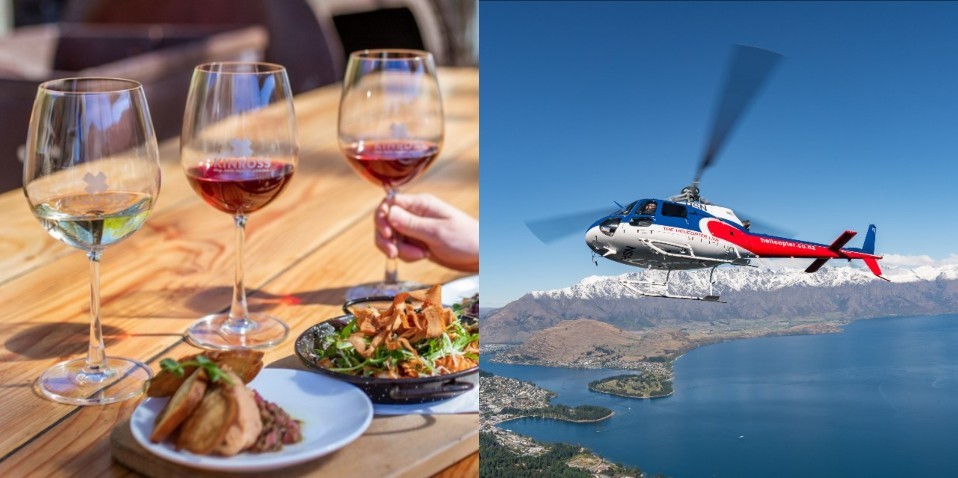 Helicopter & Wine Tour Combo
