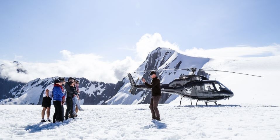 Helicopter Flight - Glacier Explorer Over The Top