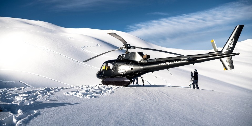 Private Heli Skiing - Over The Top