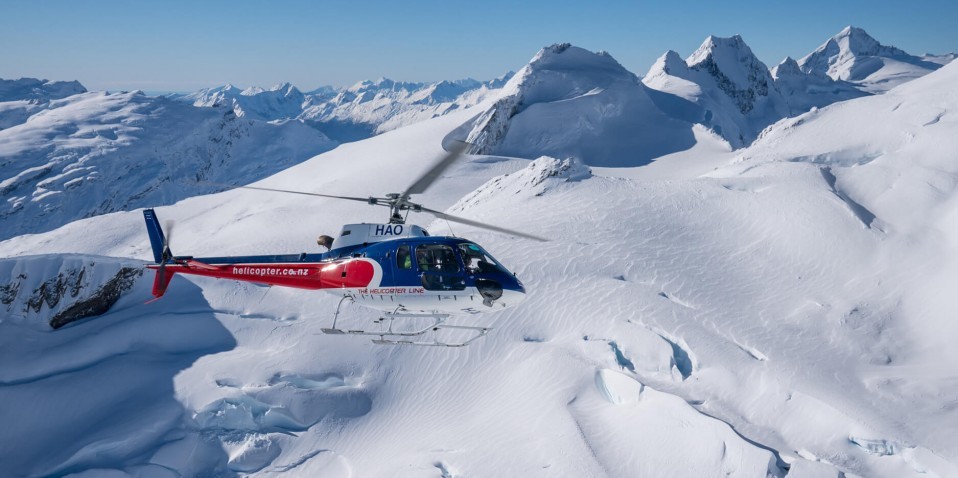 Helicopter Flight - Glacier Landing