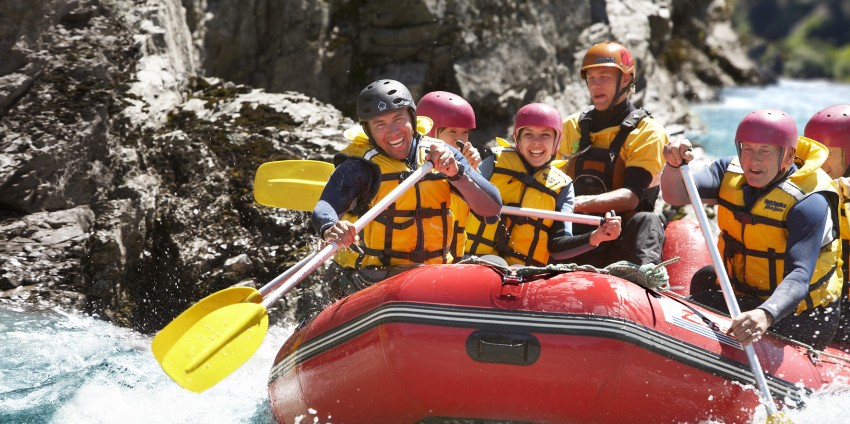 Rafting - Waiau River Canyon Grade 2 Thrillseeker Adventures