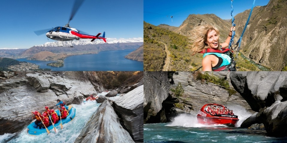 Swing Jet Heli Raft - Shotover Canyon Combo