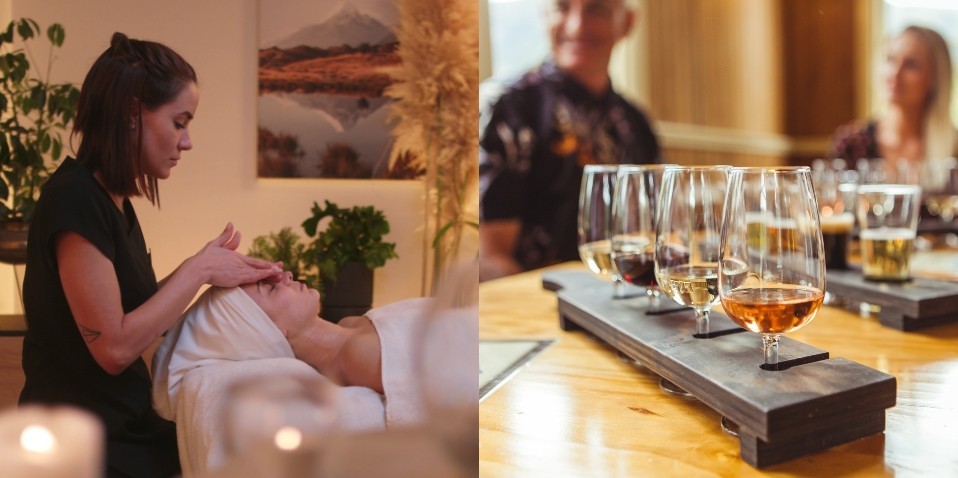 Day Spa & Wine Tour Combo
