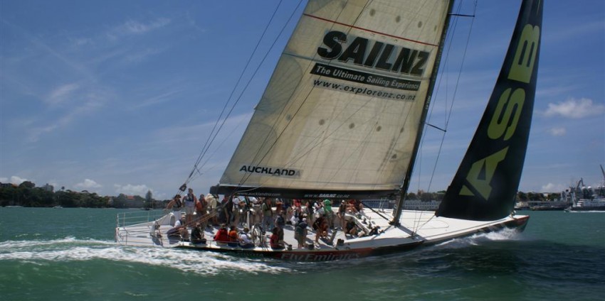 sail nz america's cup yacht sailing tours, auckland