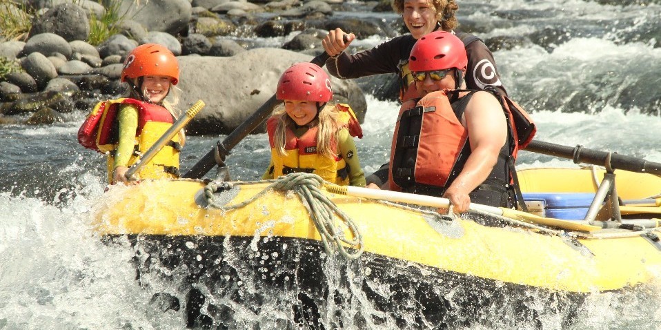 multi person river floats